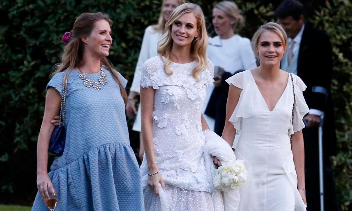 Celebrity Sightings At The Wedding Of Poppy Delevingne And James Cook In London   May 16, 2014