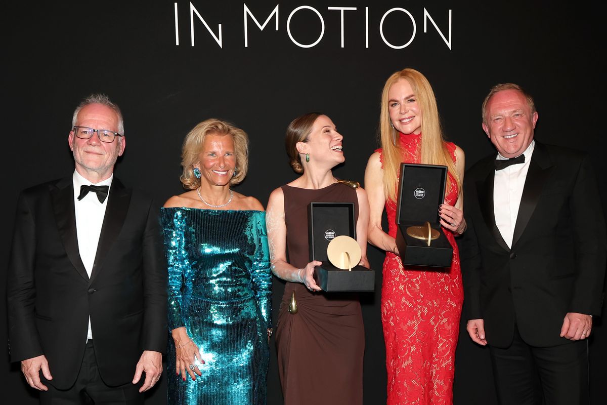 Nicole Kidman, winner of the 2025 Kering Women In Motion Award,