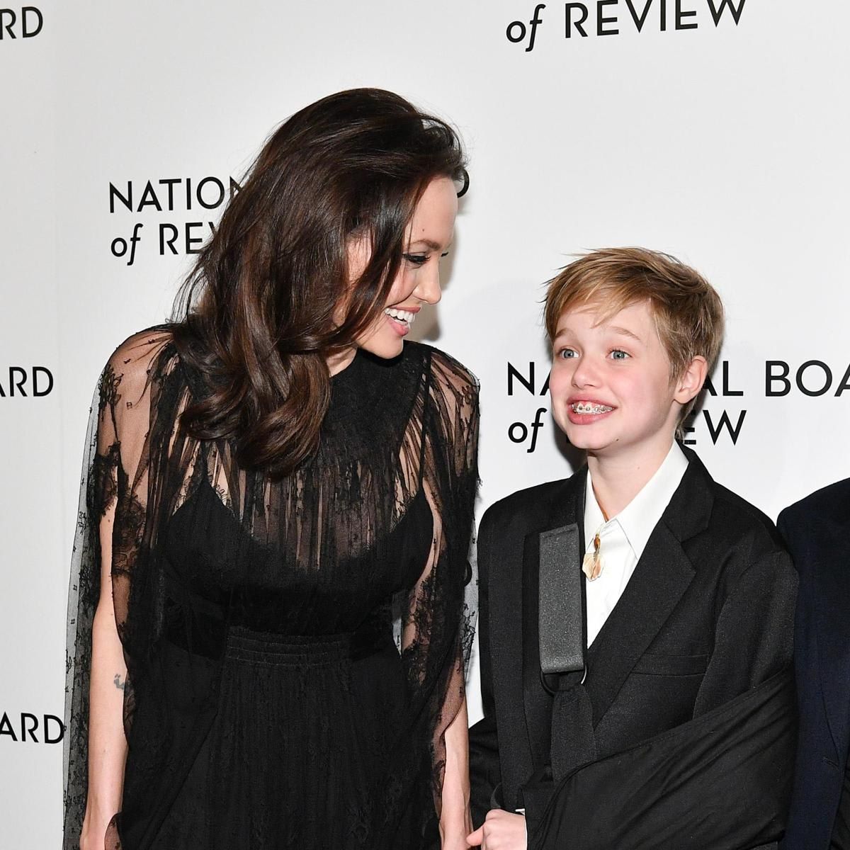 Angelina Jolie and Shiloh
