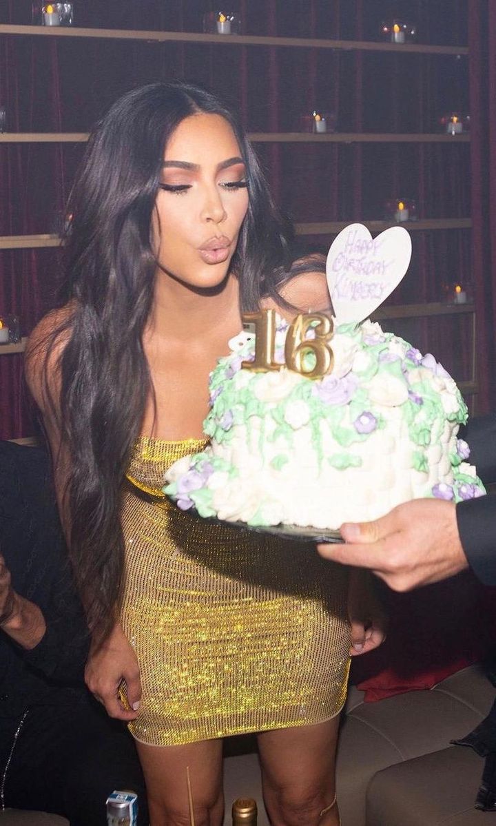 kim kardashian birthday photos