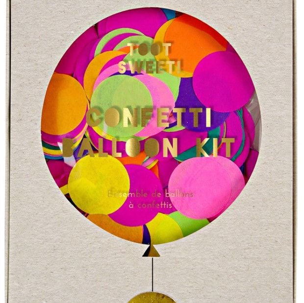 Carole loves throwing bashes featuring homemade confetti balloons.
<br>
Photo: Partypieces.co.uk