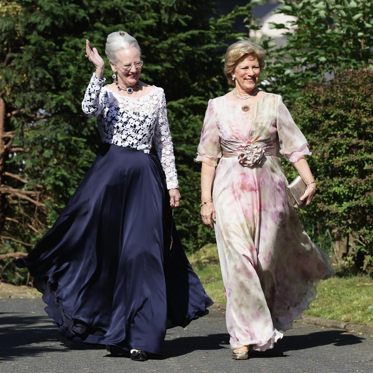 Queen Margrethe II of Denmark is one of Queen Anne-Marie's older sisters.