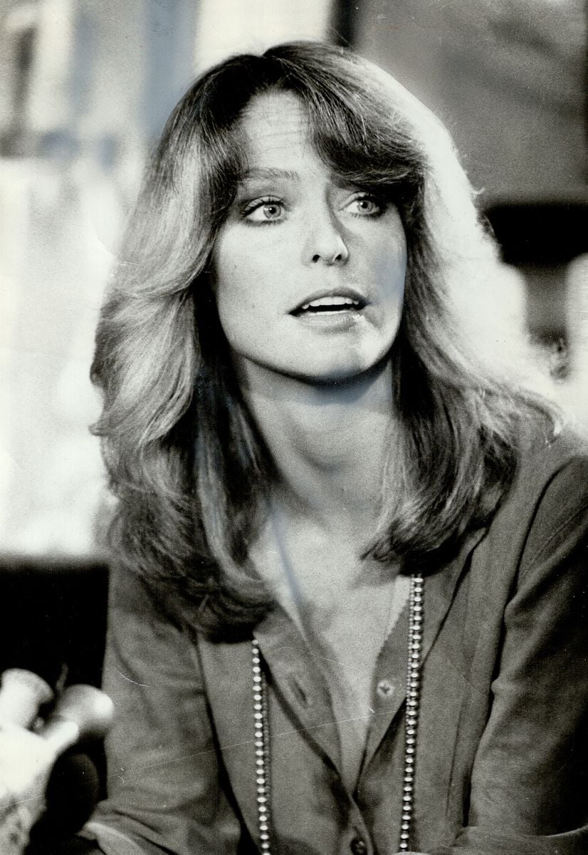 Farrah Fawcett's hairstyle was very popular in the '70s and '80s