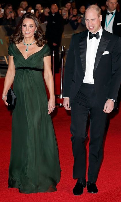 Kate Middleton and Prince William BAFTAs