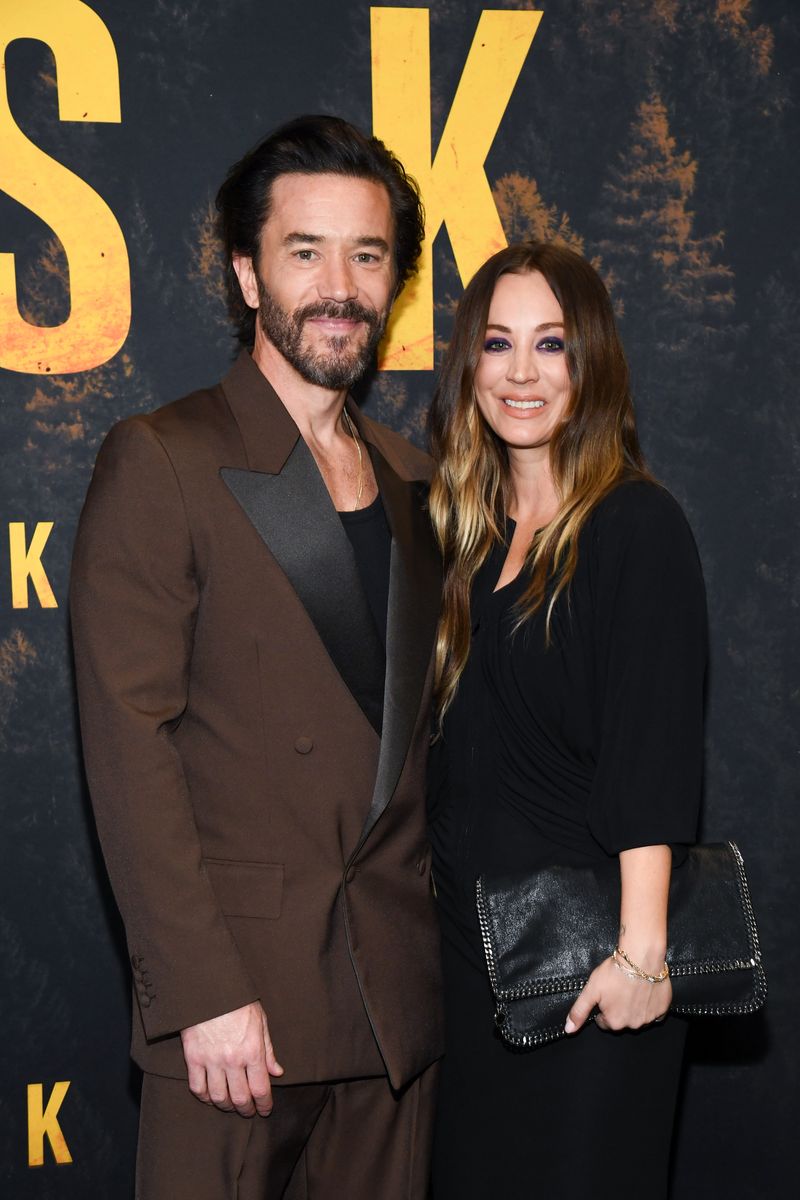 Tom Pelphrey, Kaley Cuoco at the HBO Original drama series "TASK" New York Premiere