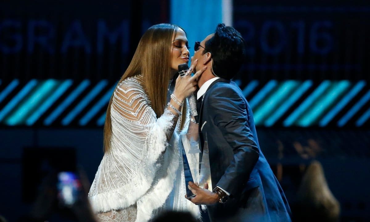 Marc Anthony and Jennifer Lopez