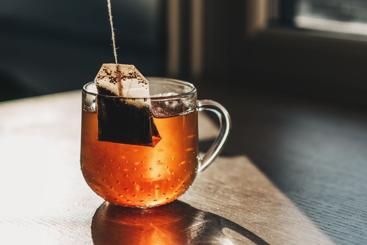 Tea bag infused 