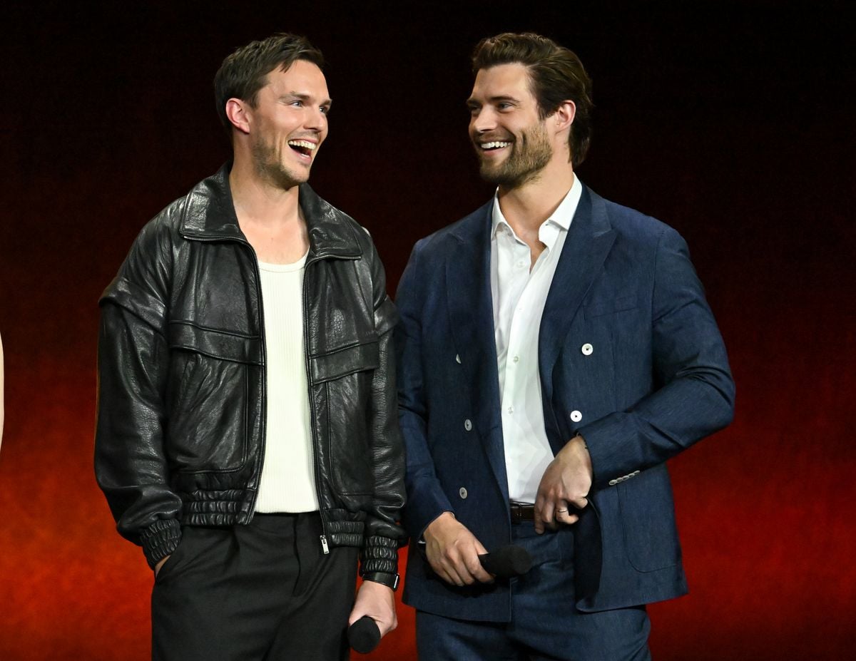 Hoult and Corenswet discussed the film in CinemaCon
