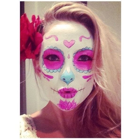 Kate Hudson: Thanks @christianthemua_ for this insanely fun make up! Have a beautiful weekend everyone!