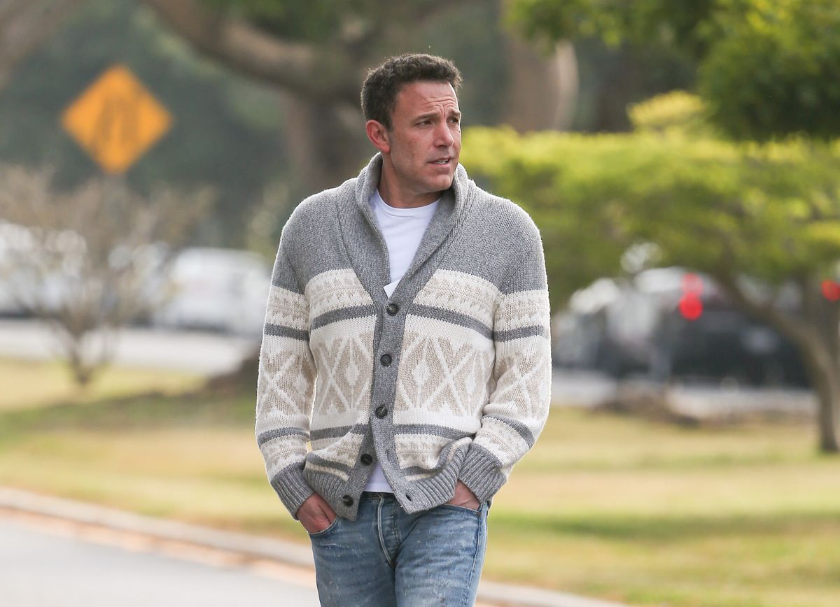 Ben Affleck is seen in Los Angeles, California on May 02, 2024. 