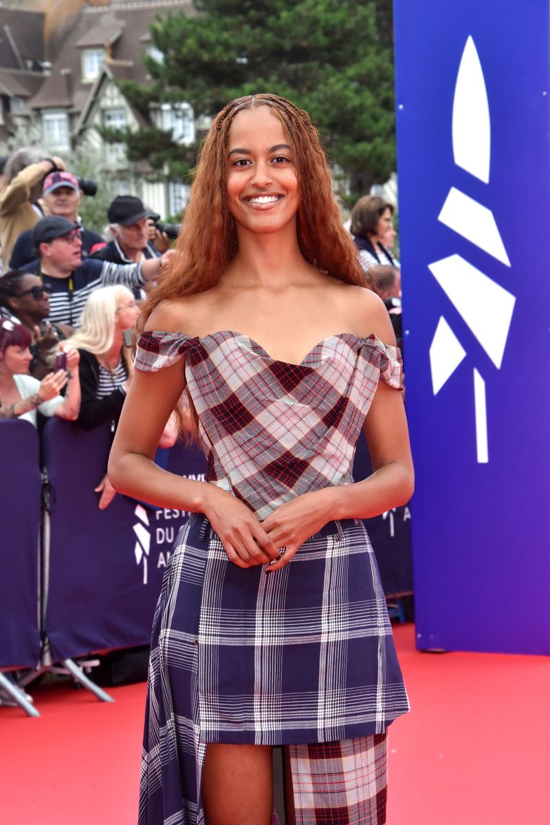 Malia Ann Obama at the opening ceremony during the 50th Deauville American Film Festival 