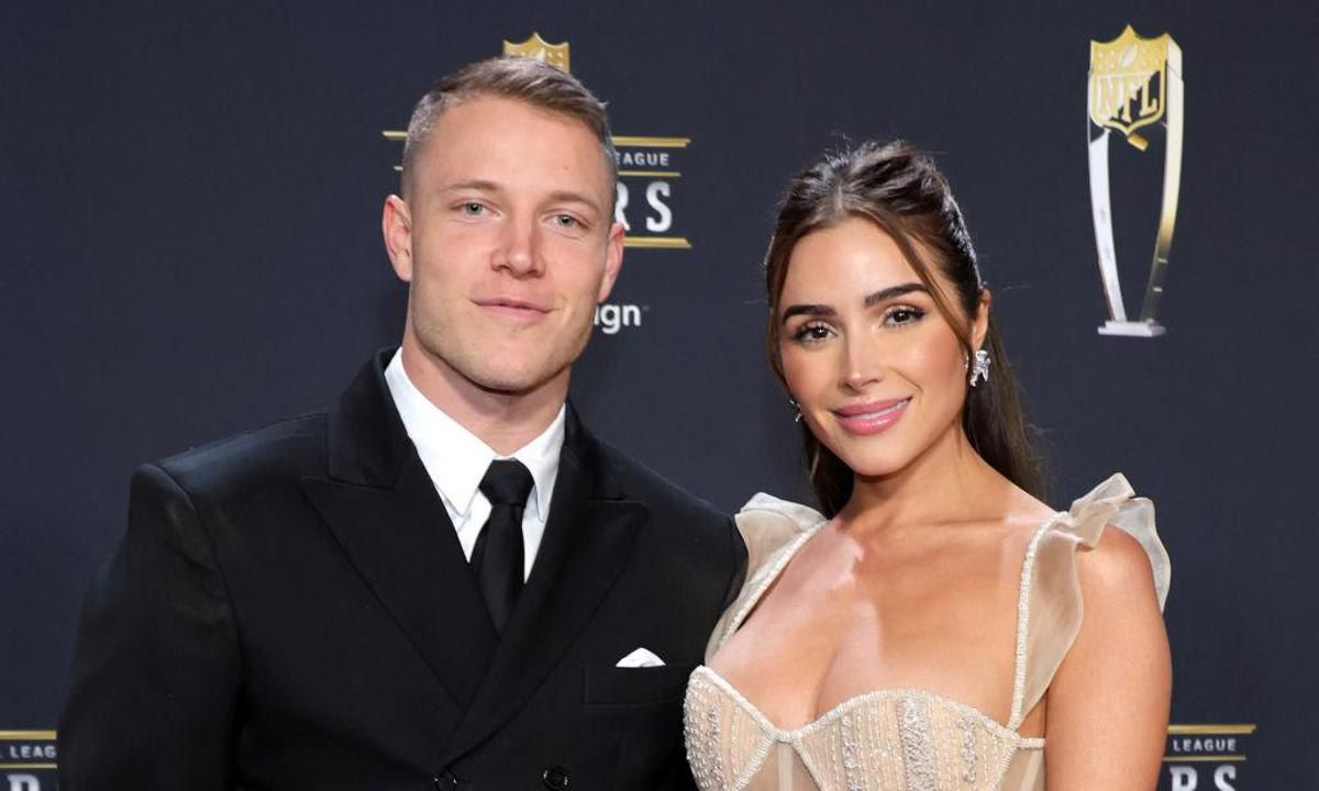 Olivia Culpo and Christian McCaffrey