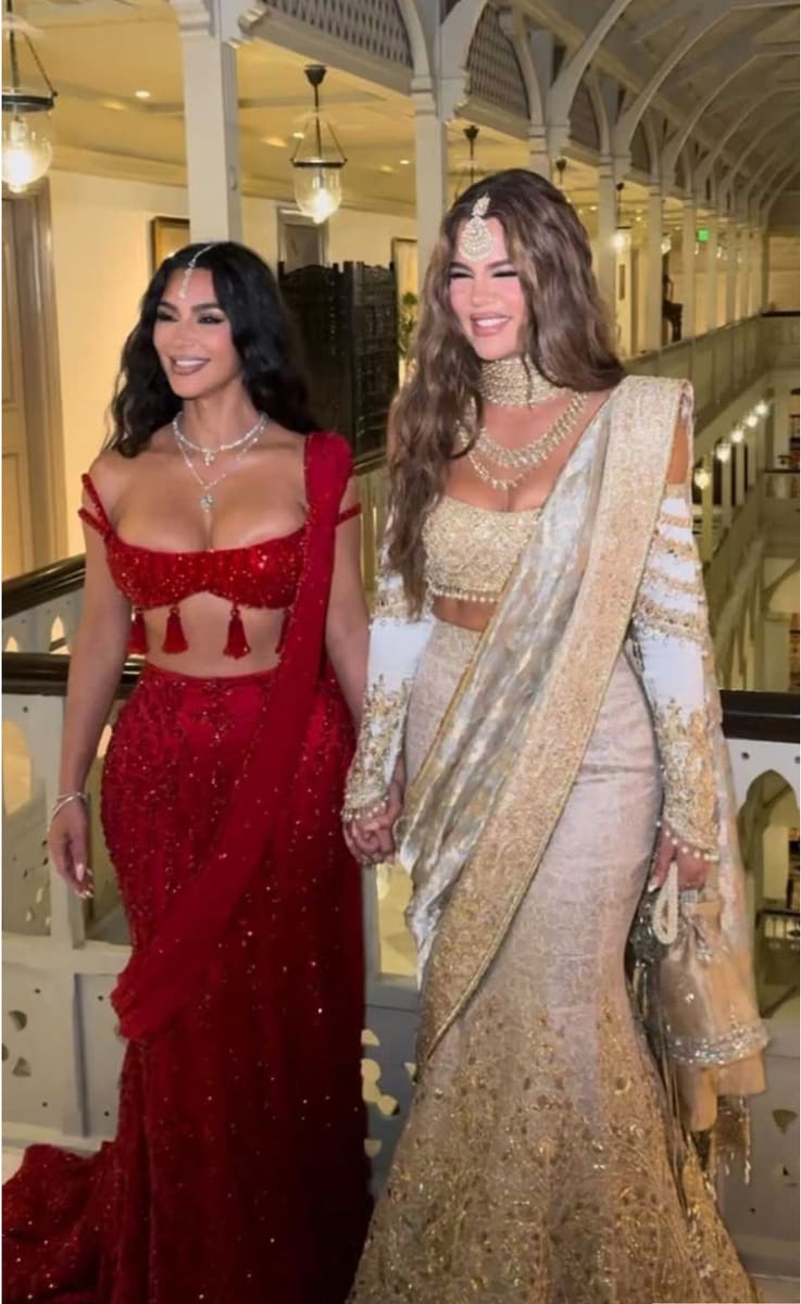 Kim and Khloé Kardashian