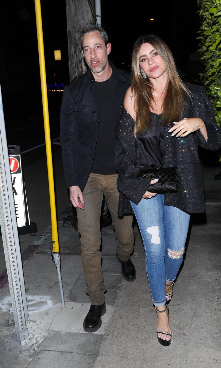 Justin Saliman y Sofía Vergara
