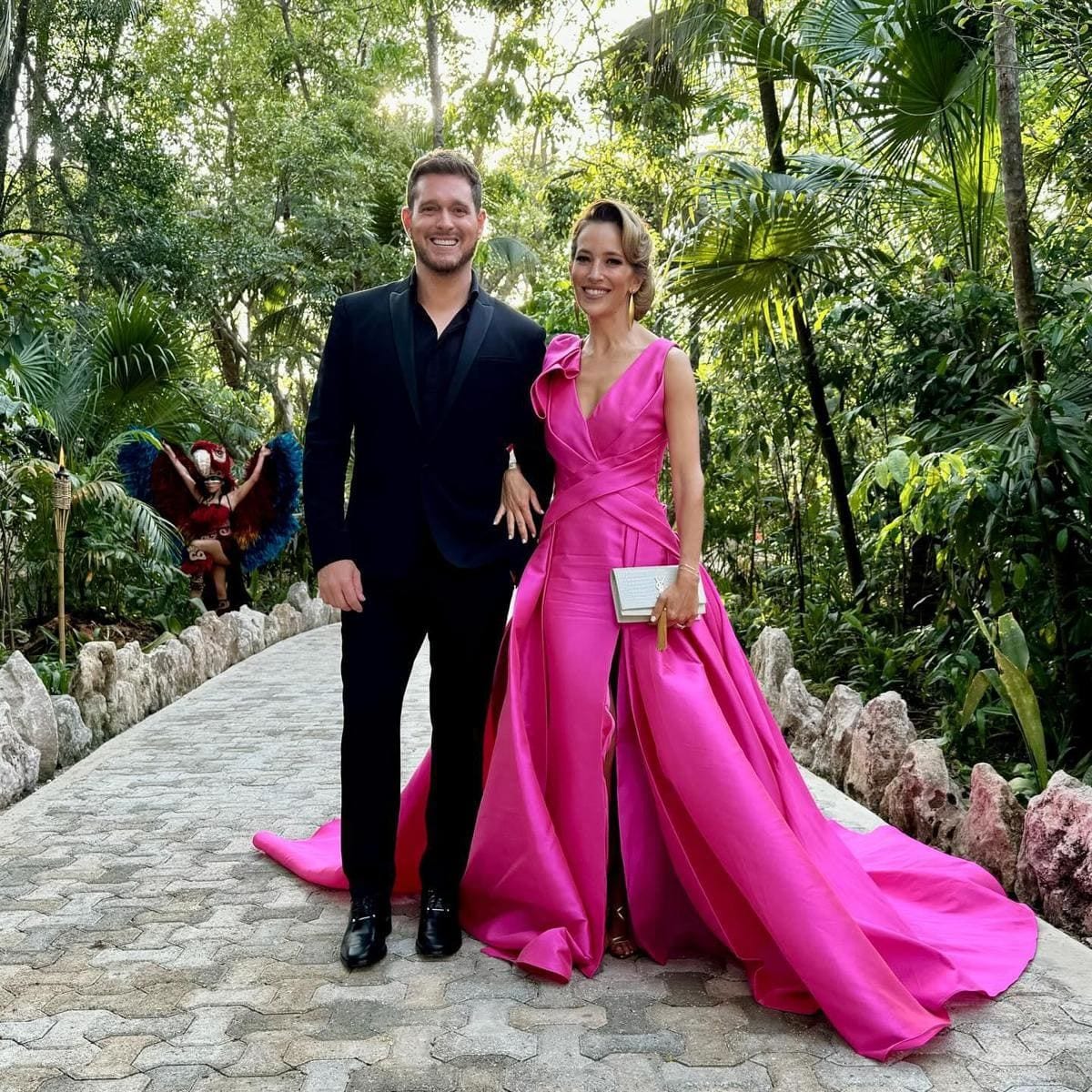 Luisana Lopilato and Michael Bublé