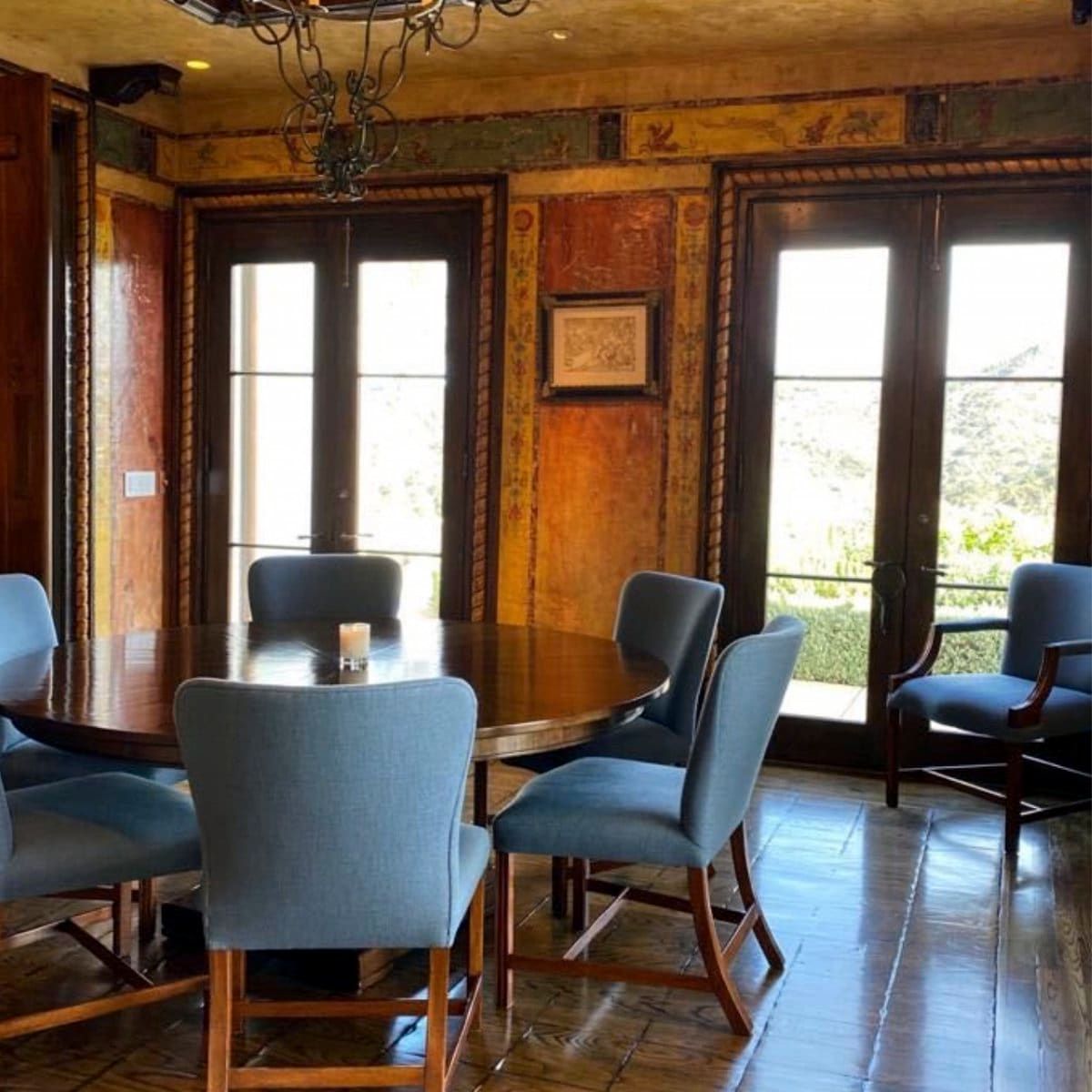 Sylvester Stallone's dining room