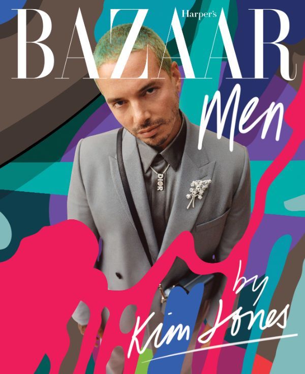 J Balvin covers Harpers Bazaar