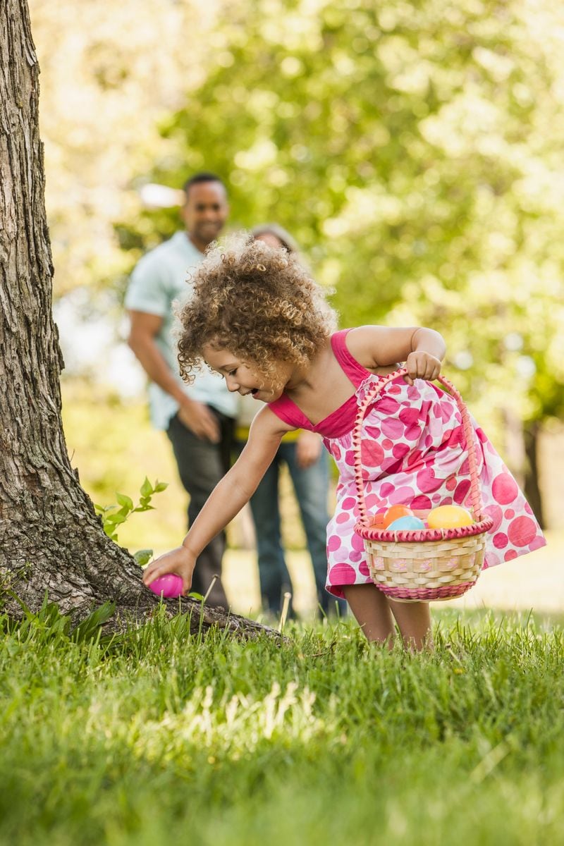 Backyard Egg Hunt Glow-Up