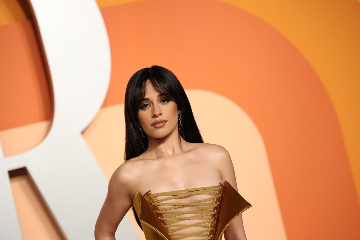 Camila Cabello attends the Vanity Fair Oscars Party 