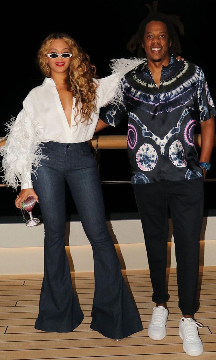 Beyoncé's stylish night out with Jay-Z