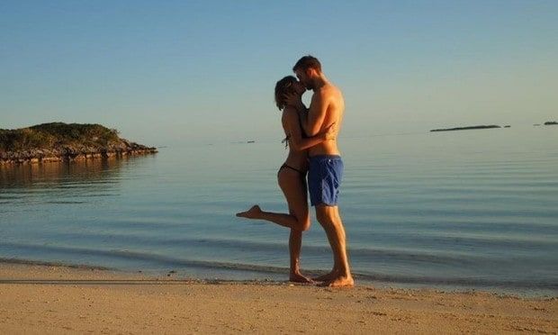 The couple celebrated their one-year anniversary in March.
<br>
Photo: Instagram/@taylorswift