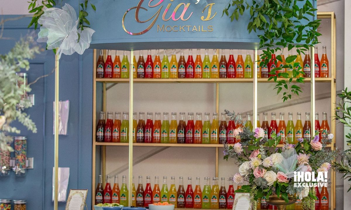 Guests were treated to “Gia’s Mocktails,” a colorful refreshment station that added a playful touch to the evening.
