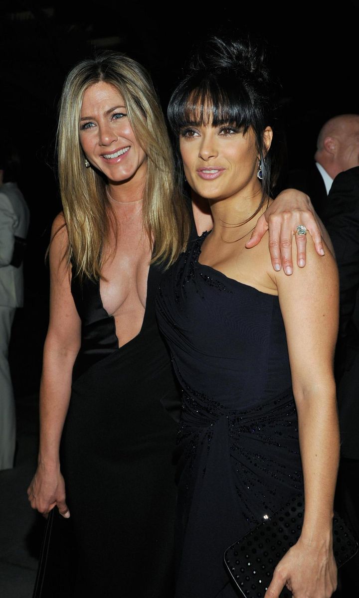 Jennifer Aniston and Salma Hayek