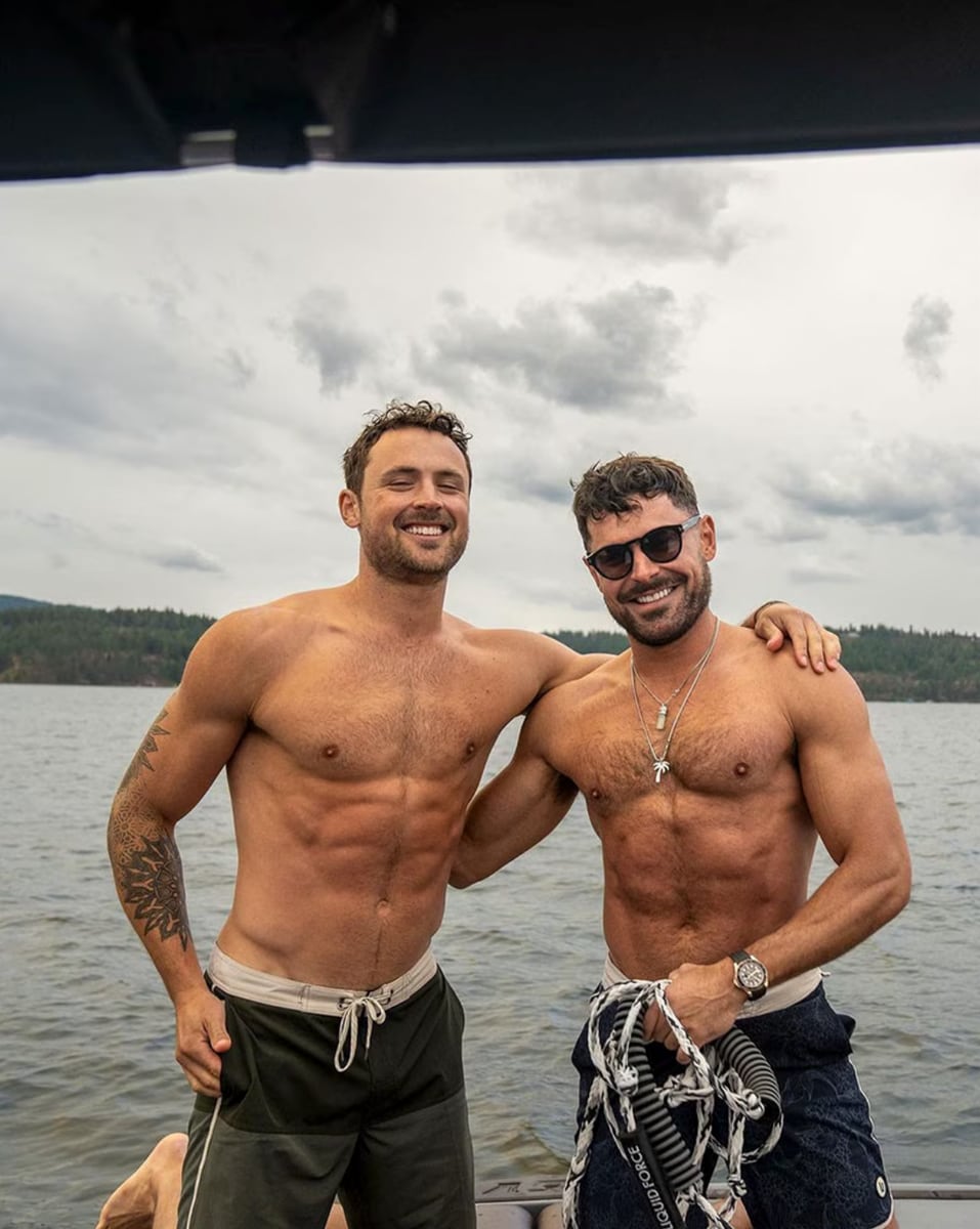 Zac and Dylan Efron become the internet's obsession after golfing shirtless