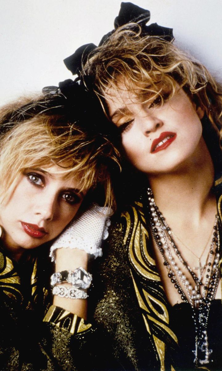 On the set of Desperately Seeking Susan