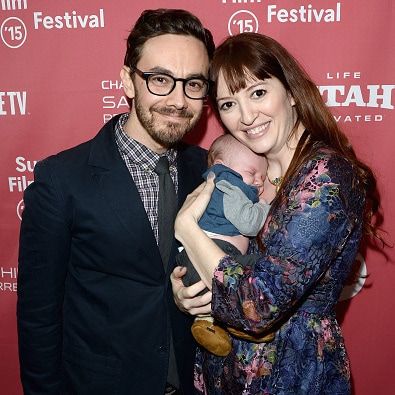 Jorma Taccone and Marielle Heller debuted their son Wylie who was born on December 12 Photo: Getty Images