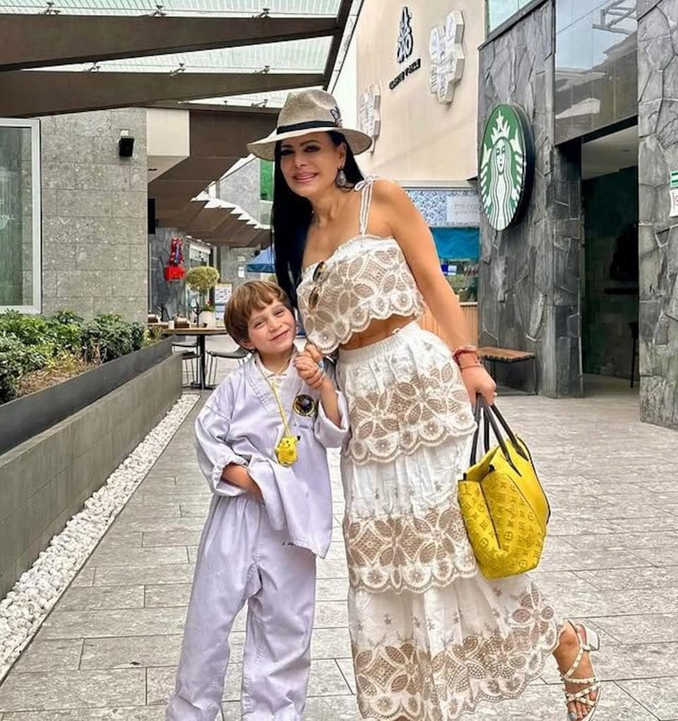 Maribel Guardia is doing everything necessary so that her grandson can have access to his father's ashes.