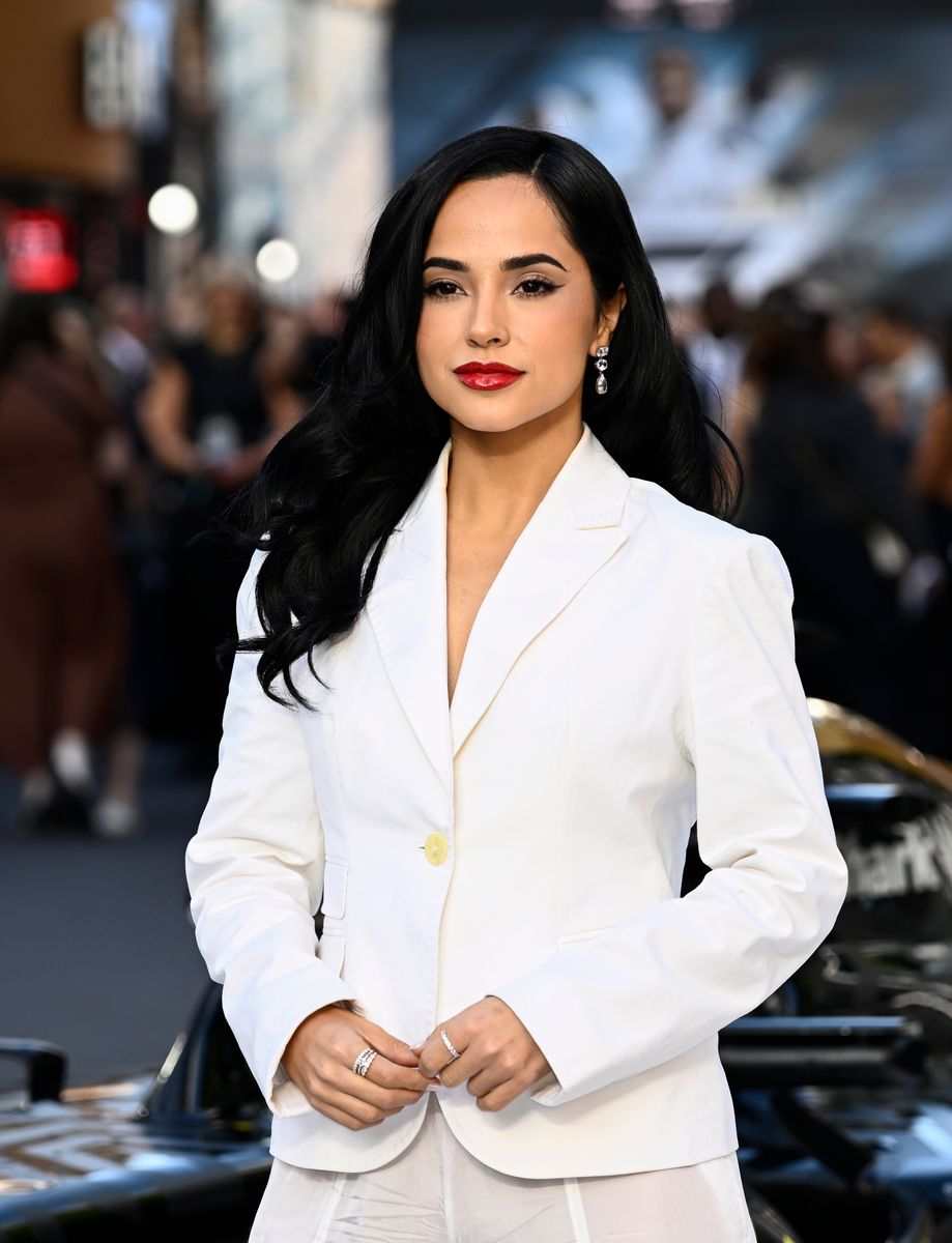  Becky G attends the European Premiere of F1 Â® The Movie at Cineworld, Leicester Square on June 23, 2025 in London, England.  (Photo by Gareth Cattermole/Getty Images for Warner Bros. Pictures)