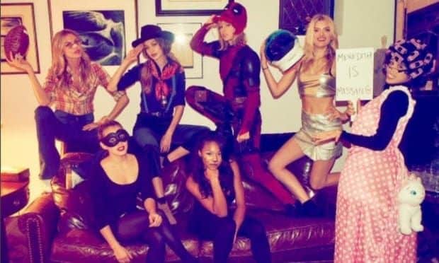 Gigi shared details from Taylor's Halloween party.
Photo: Instagram/@taylorswift