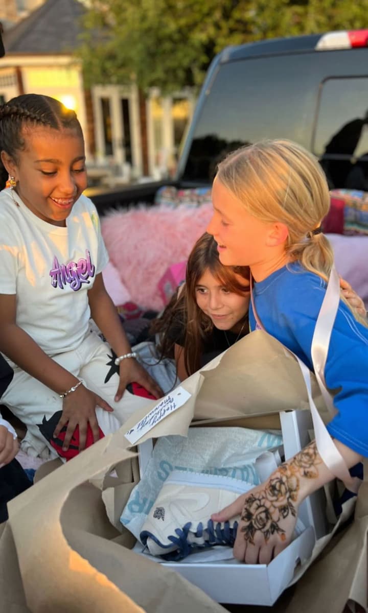 North West and Penelope Disick celebrate Jessica Simpson’s daughter Maxwell’s 10th birthday