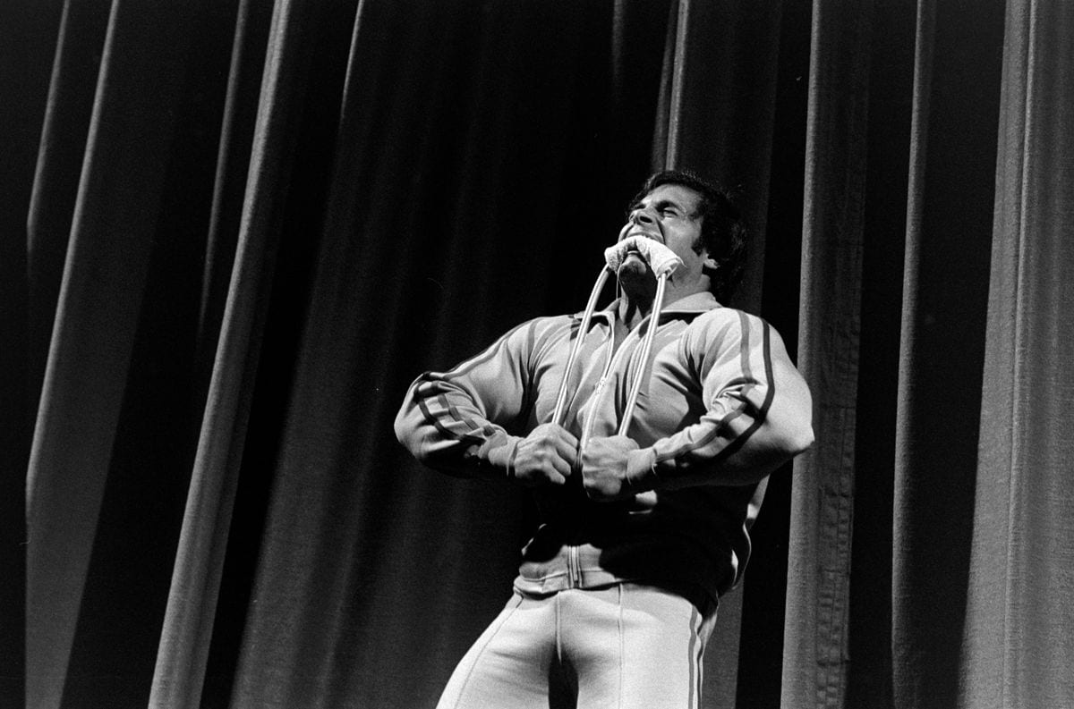 Franco Columbu and Arnold Schwarzenegger were featured on the documentary "Pumping Iron"
