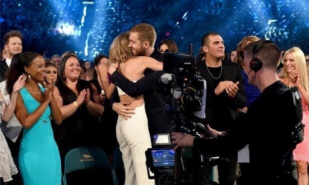 Calvin says when his relationship with Taylor ended "all hell broke loose."
Photo: Getty Images