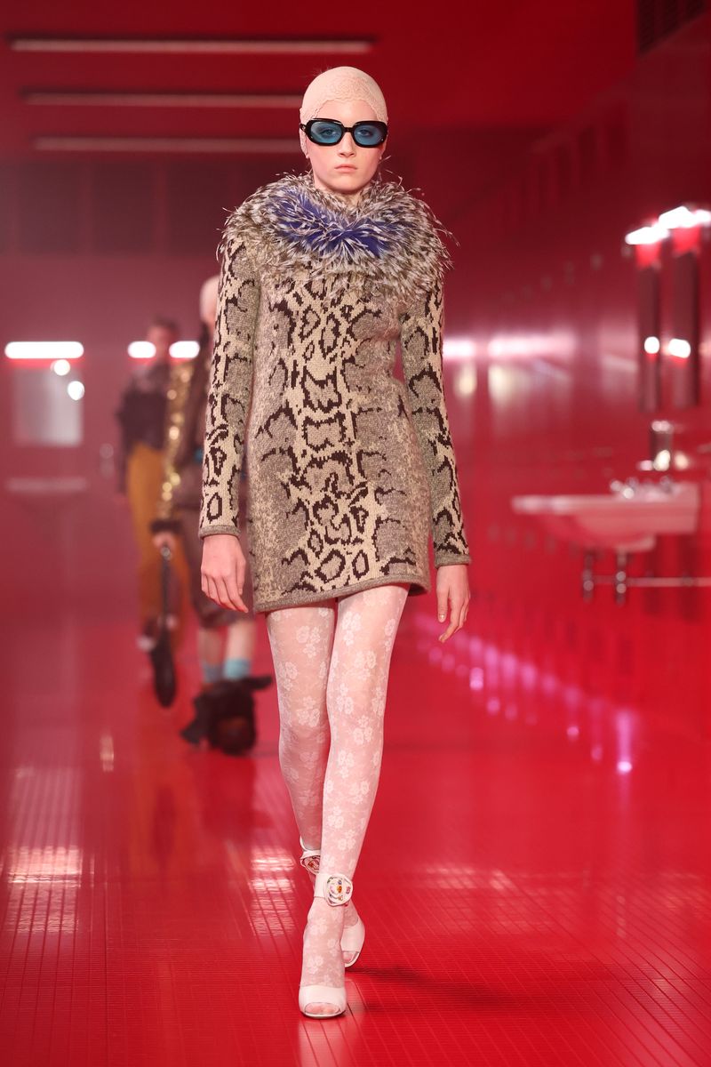 Kai Schreiber walks the runway during the Valentino "Le Meta-Theatre des Intimites" show as part of Paris Fashion Week on March 09, 2025