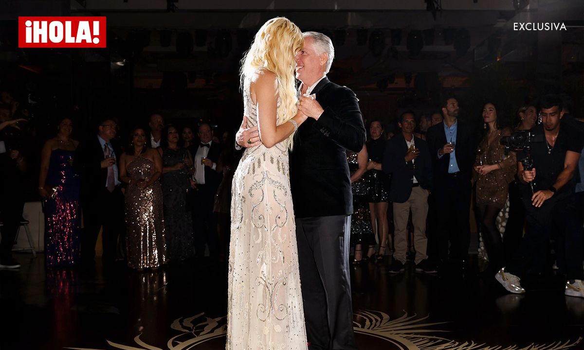 Thomas J. Henry and Dr. Elena Álvarez Westwood celebrate their engagement in San Juan, Puerto Rico