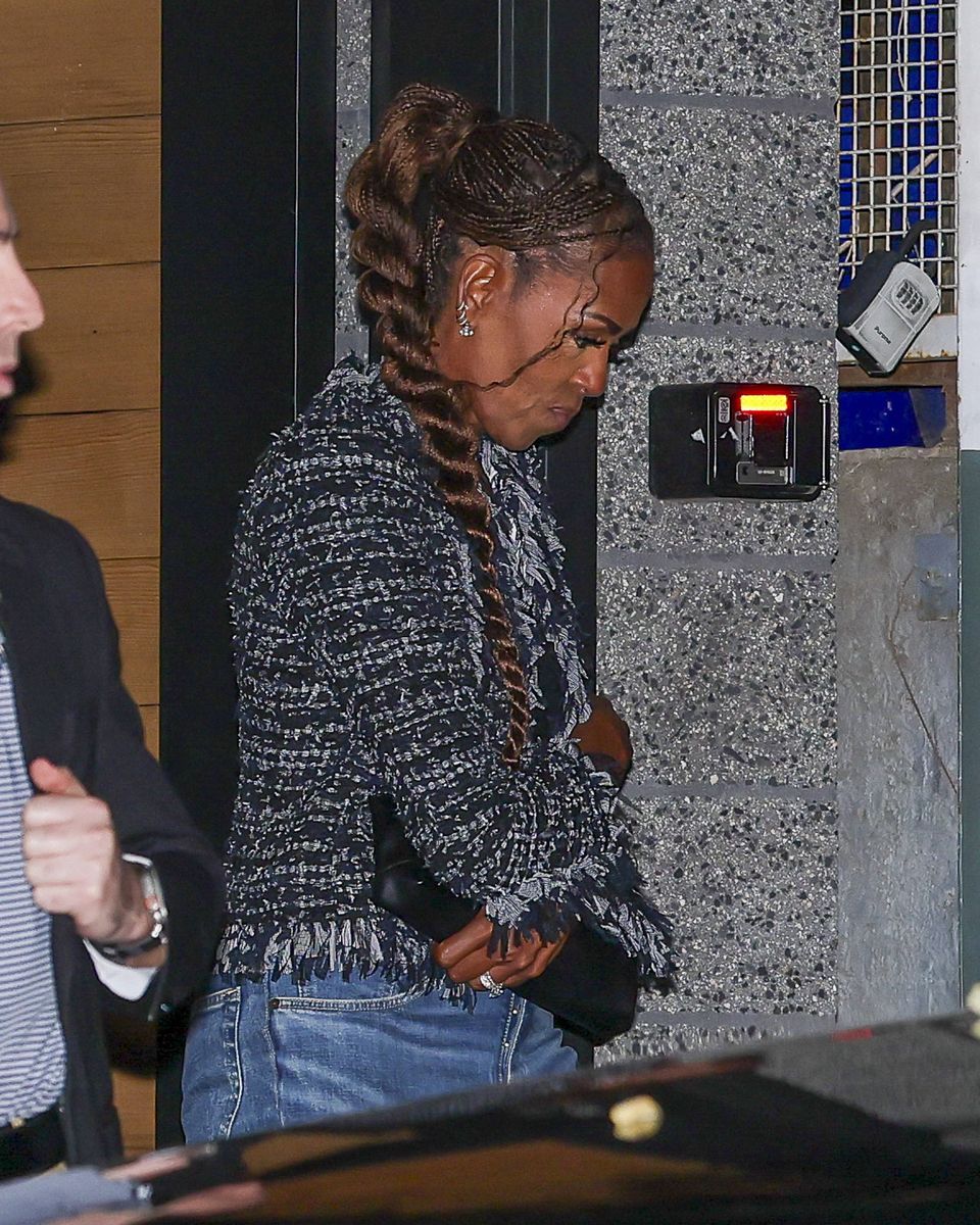 The former first lady showed off an intricate braided hairstyle, complete with a long ponytail and delicate face-framing curls.