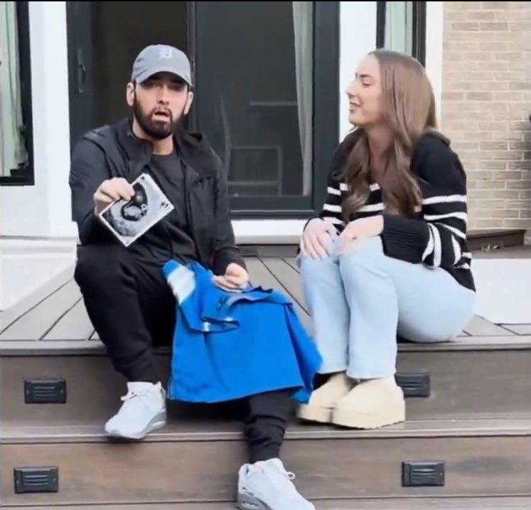 Eminem and Hailie Jade