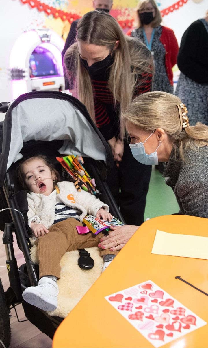 The Countess Of Wessex Visits Shooting Star House