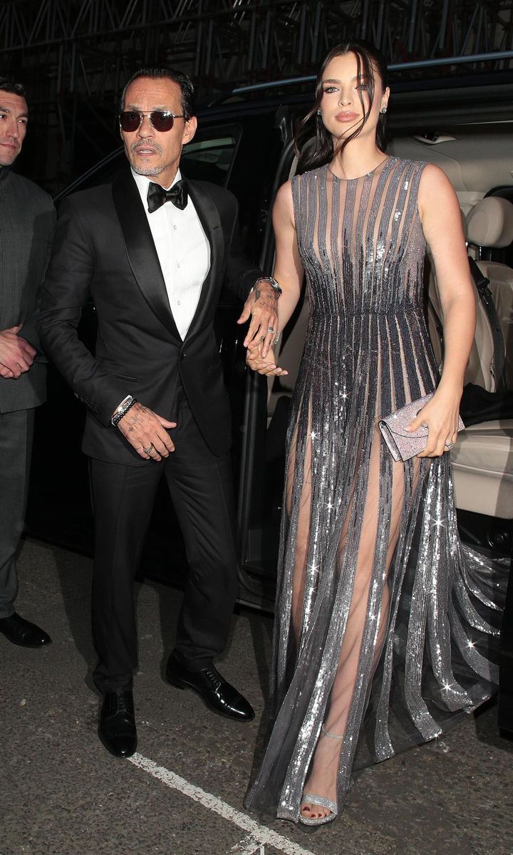 Marc Anthony and Nadia Ferreira