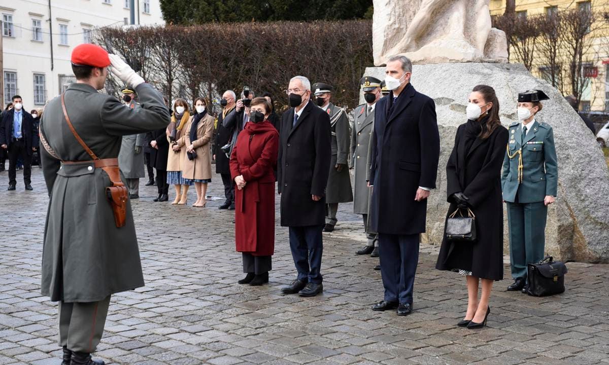Spanish Royals Visit Austria