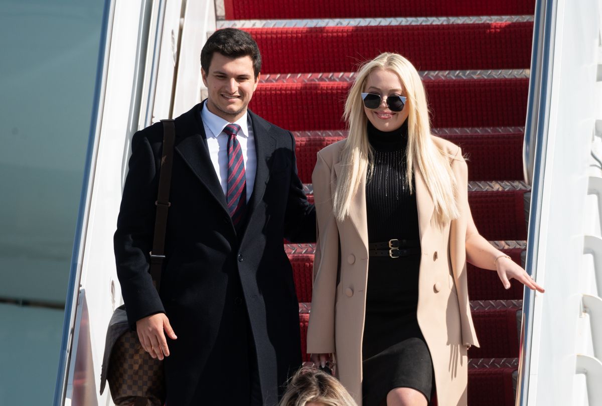 Tiffany Trump turns heads in a crop top and ruffled skirt as she soaks up Cannes
