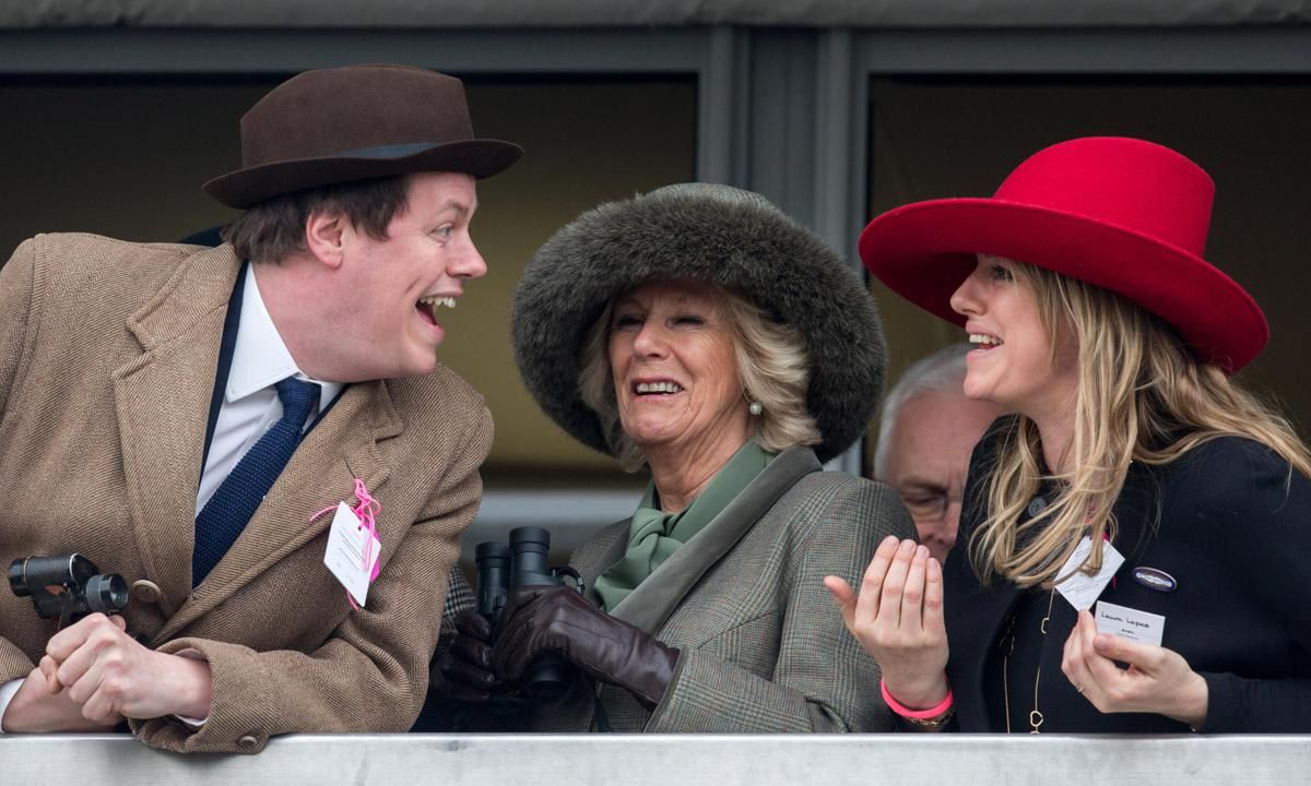 Tom and Laura are the Queen's children from her first marriage