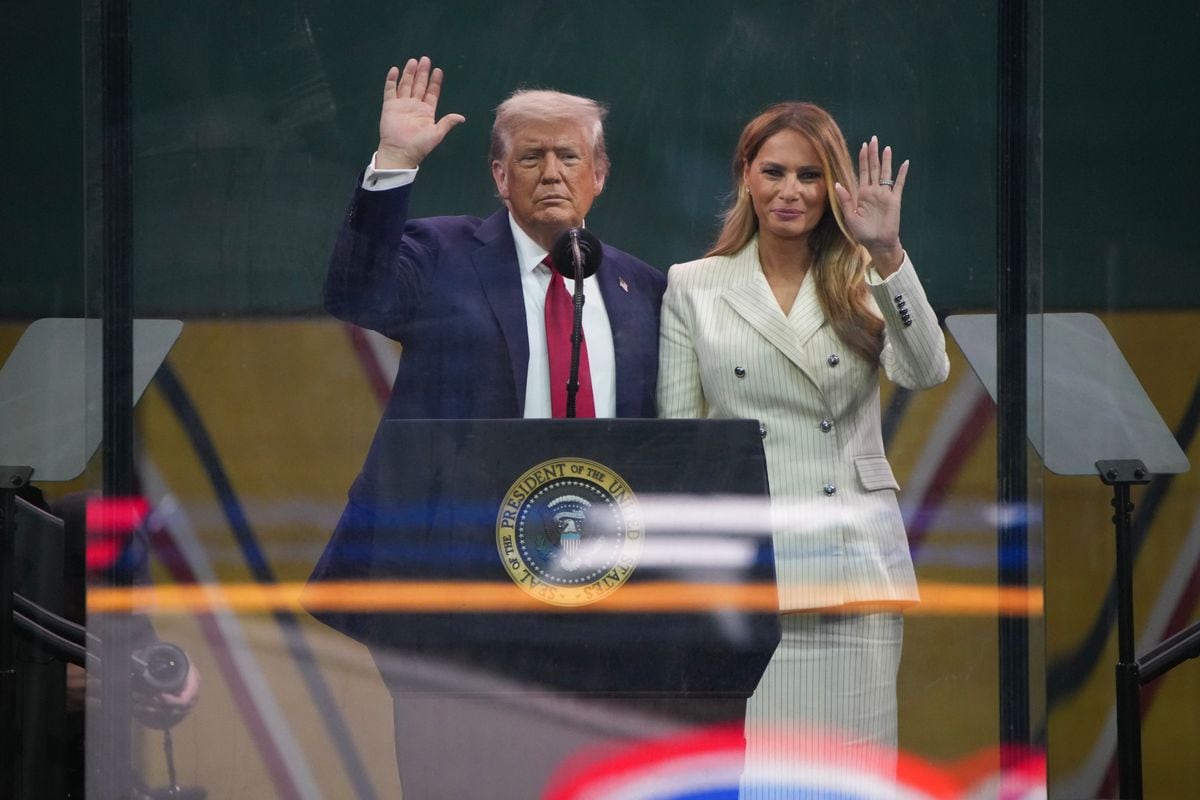 President Donald Trump and First Lady Melania Trump 