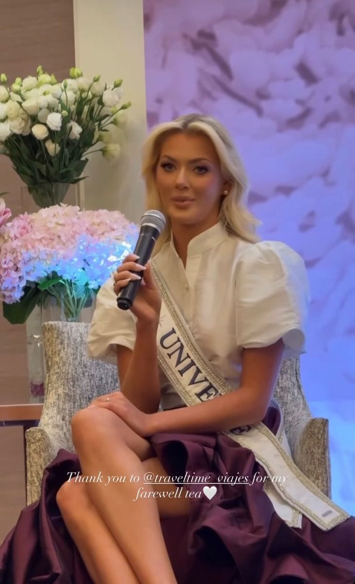 "As I prepare to hand over this crown, I feel a mix of emotions."