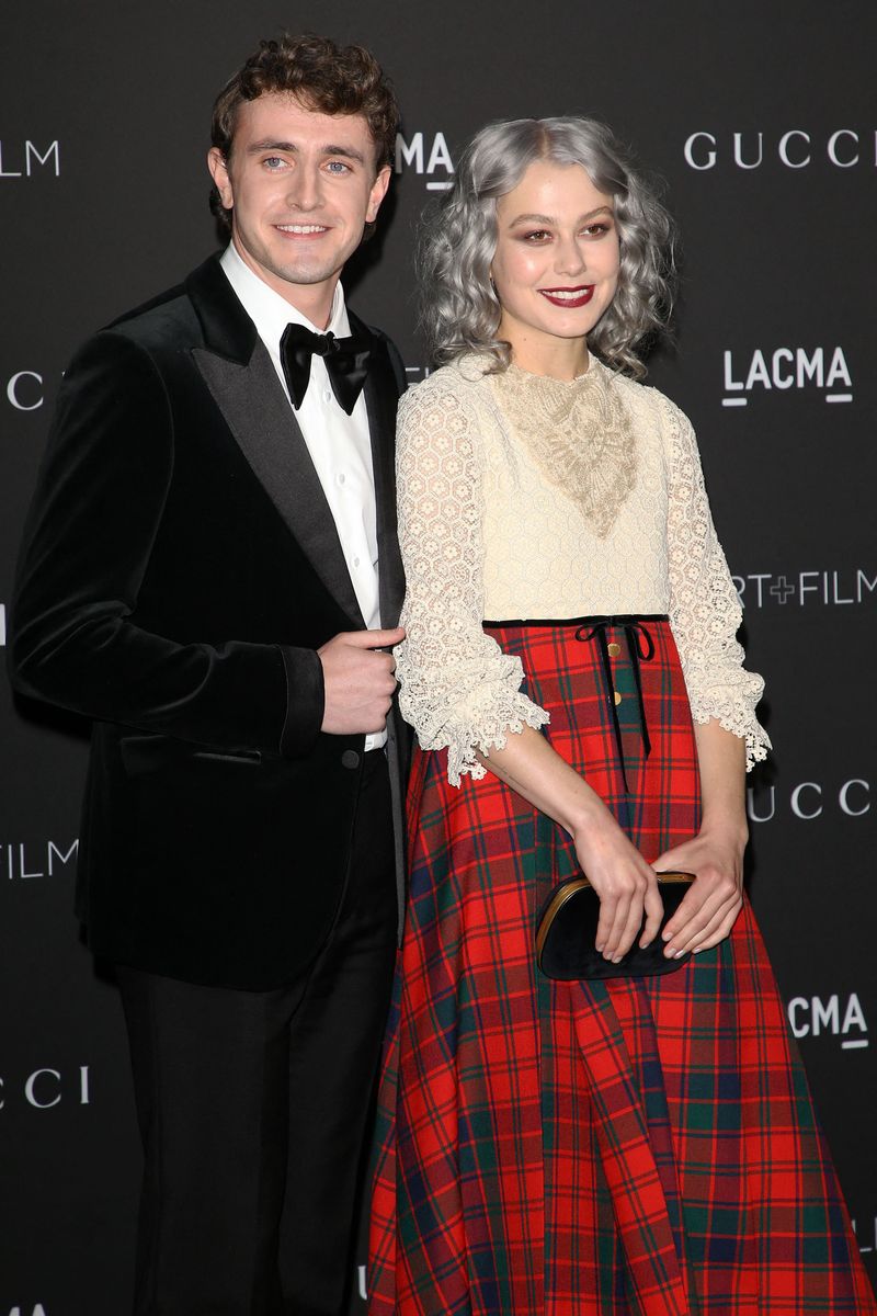 US singer Phoebe Bridgers and Paul Mescal at 10th annual LACMA Art+Film gala at the Los Angeles