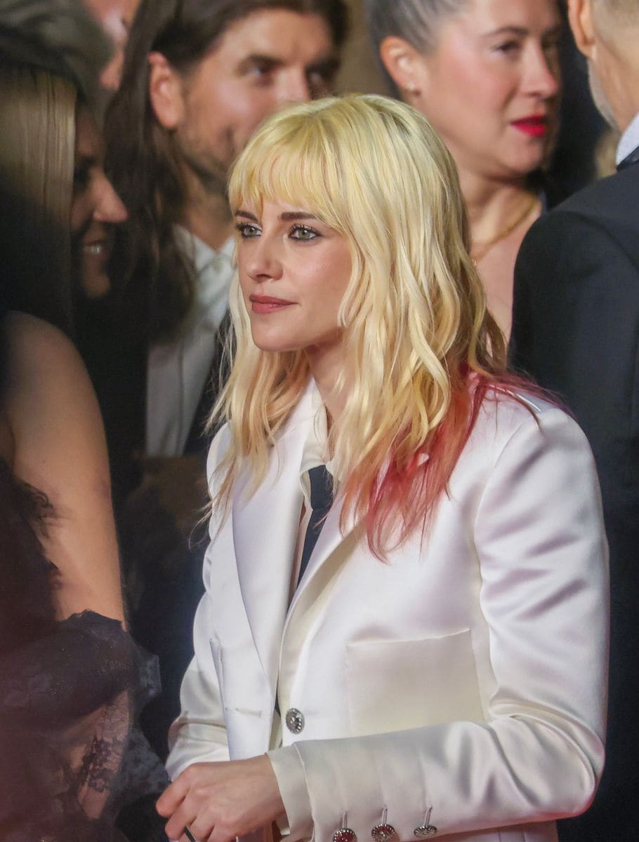 Kristen Stewart attends the "Bono: Stories Of Surrender" red carpet at the 78th annual Cannes Film Festival at Palais des Festivals on May 16, 2025 in Cannes, France.