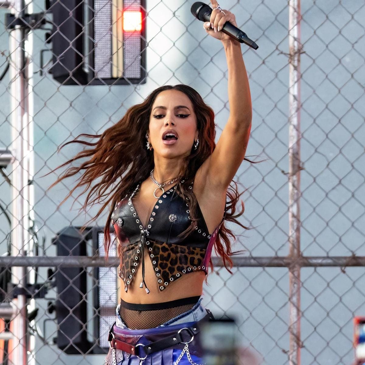 Anitta’s energy is evident during her performance at NBC’s “Today” show Citi Concert Series at Rockefeller Plaza on May 31, 2024 in New York City.